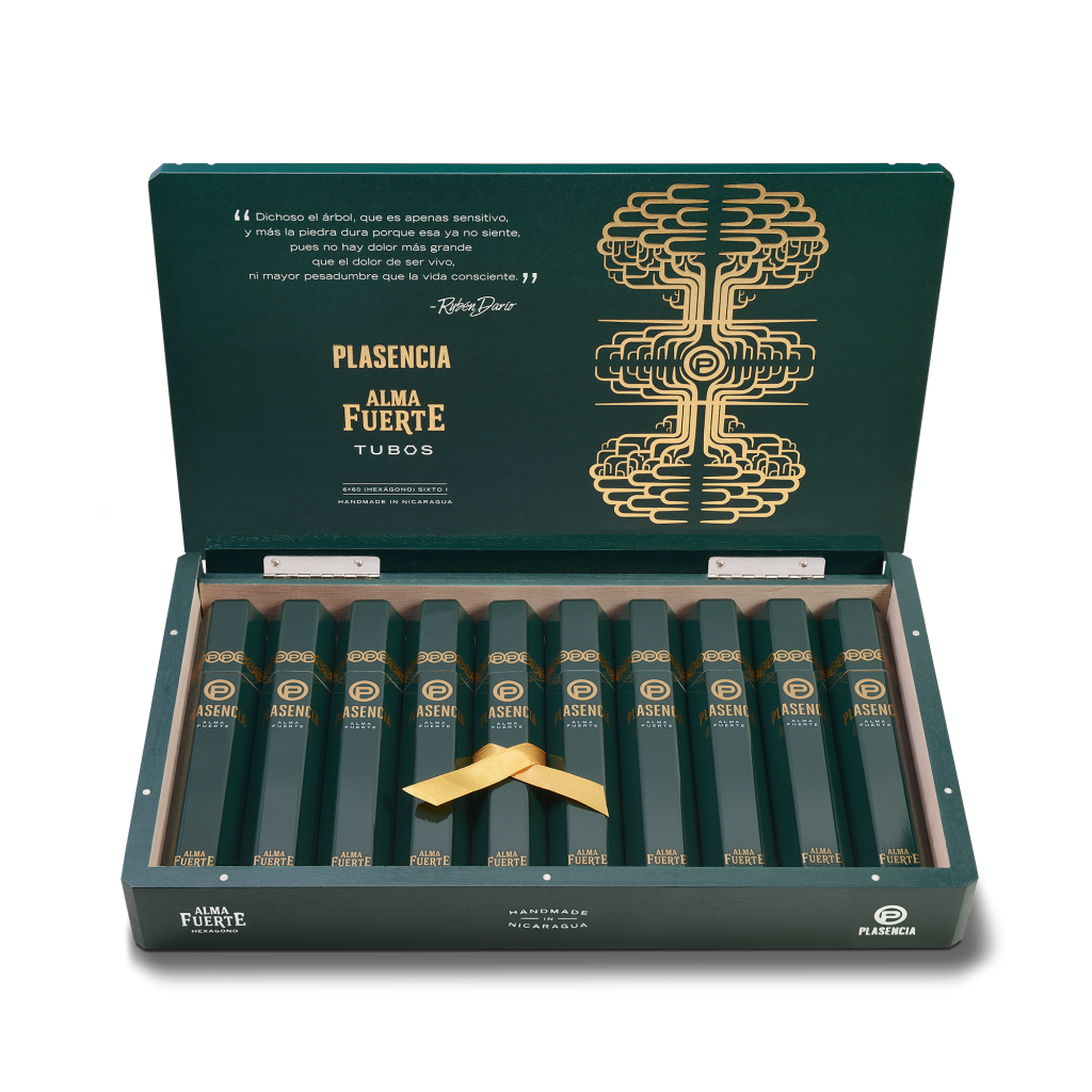 Alma Fuerte Green Sixto I in Tubos 6 x 60 Box of 10