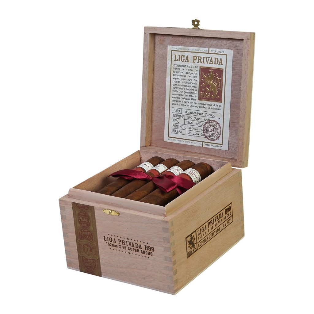 Liga Privada H99 "Super Ancho" 6 x 60 Box of 10