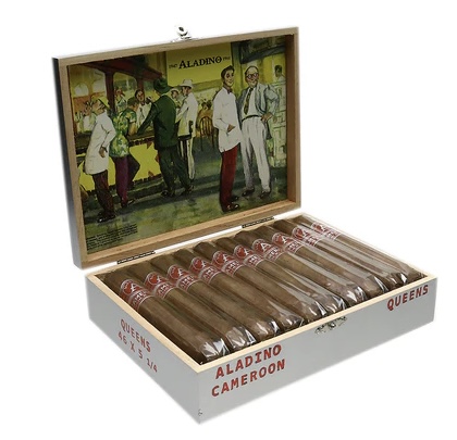 Aladino Cameroon Queens 5 1/4 x 46 Box of 20