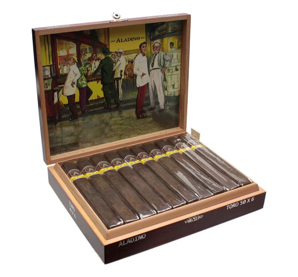 Aladino Maduro Toro 50 x 6 Box of 20