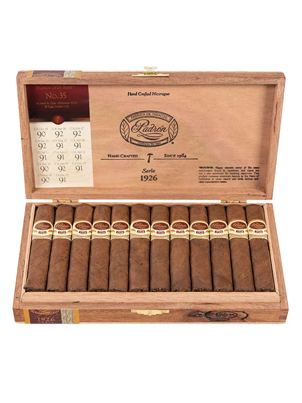 Padron 1964 No. 4 Gordo 6 1/2 x 60 Natural Box of 20