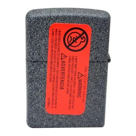 Zippo Classic Iron Stone Metallic Pocket Lighter 211