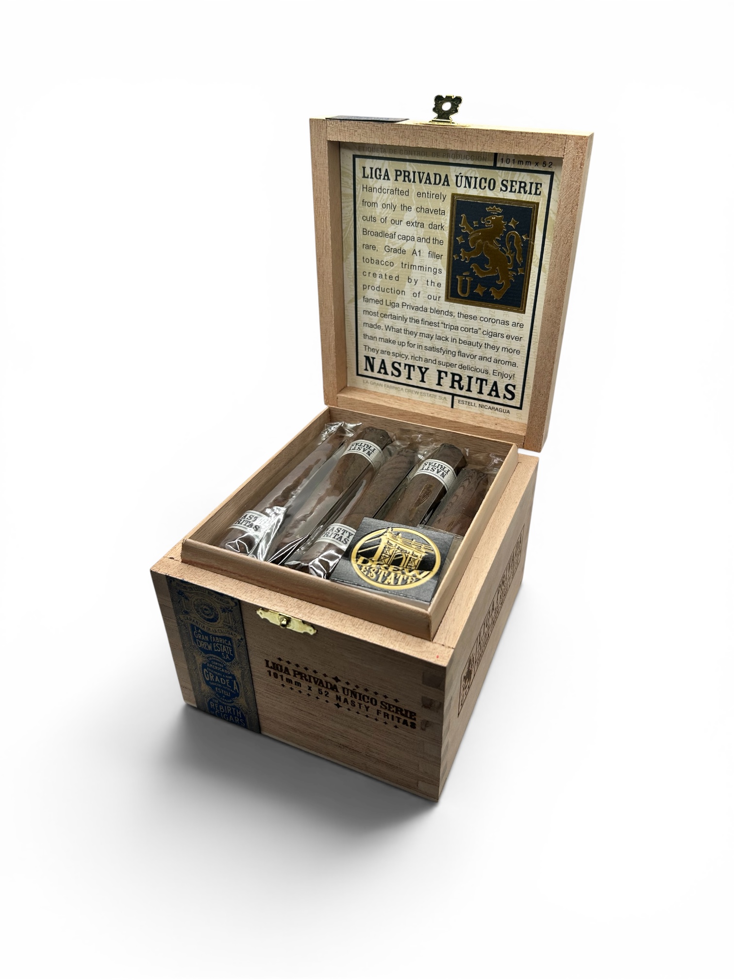 Liga Privada Nasty Fritas box open