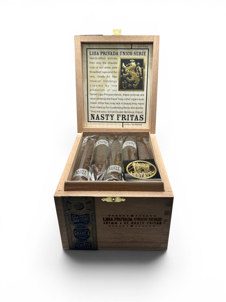 Liga Privada Nasty Fritas box open front