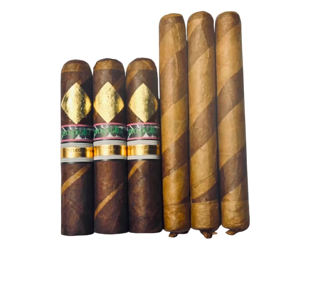 Barber Pole fight of 6 cigars